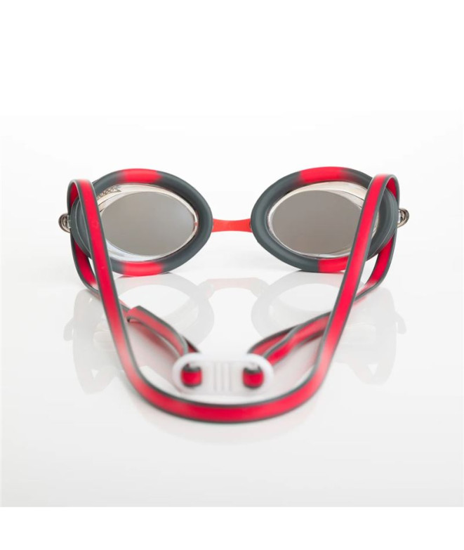 Gafas de Natación Zoggs Racer Titanium Gris/Rojo