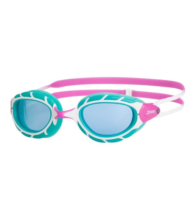Gafas de Natación Zoggs Predator Infantil Rosa Turquesa