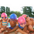 Gafas de natação Zoggs Little Sonic Air Rosa