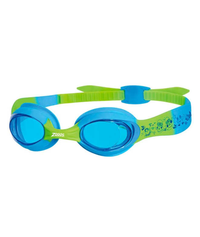 Gafas de natação Zoggs Little Twist Azul/Verde