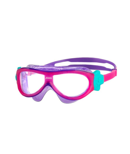 Gafas de NatationEnfant Zoggs Phantom Mask Violet Pink