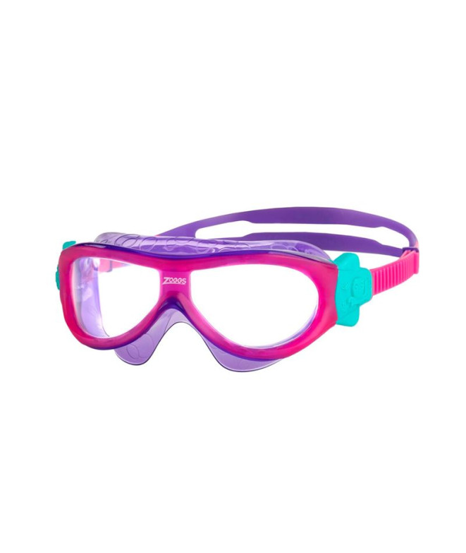 Gafas de NatationEnfant Zoggs Phantom Mask Violet Pink