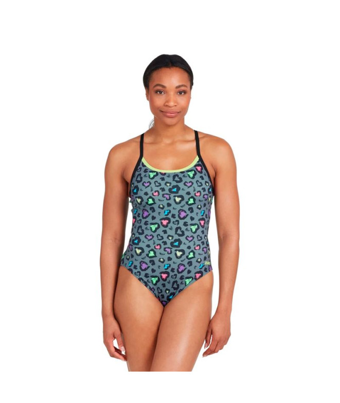 Bañador de Natación Zoggs Sprintback Mujer