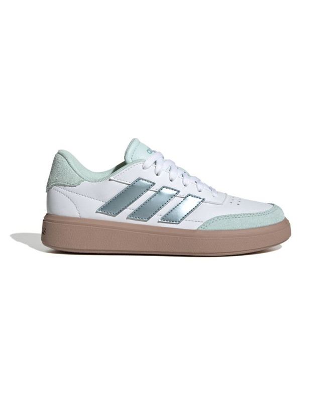 Chaussures adidas Enfant Courtblock Blanc