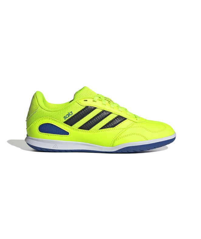 Sapatilhas de Futebol Sala adidas Infantil Super Room III Amarelo