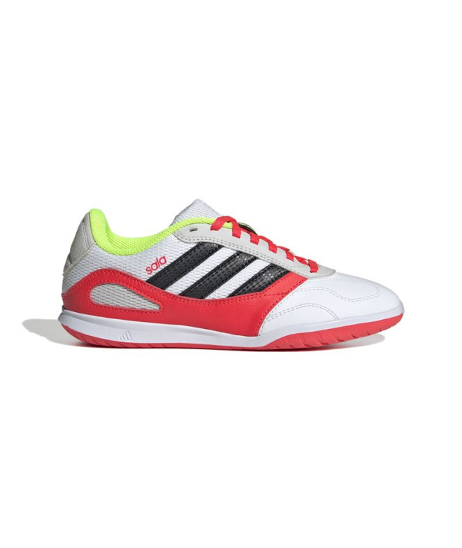 Chaussures de Football Sala adidas Enfant Super Hall III Blanc