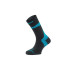 Meias Correia tibial Preto Azul