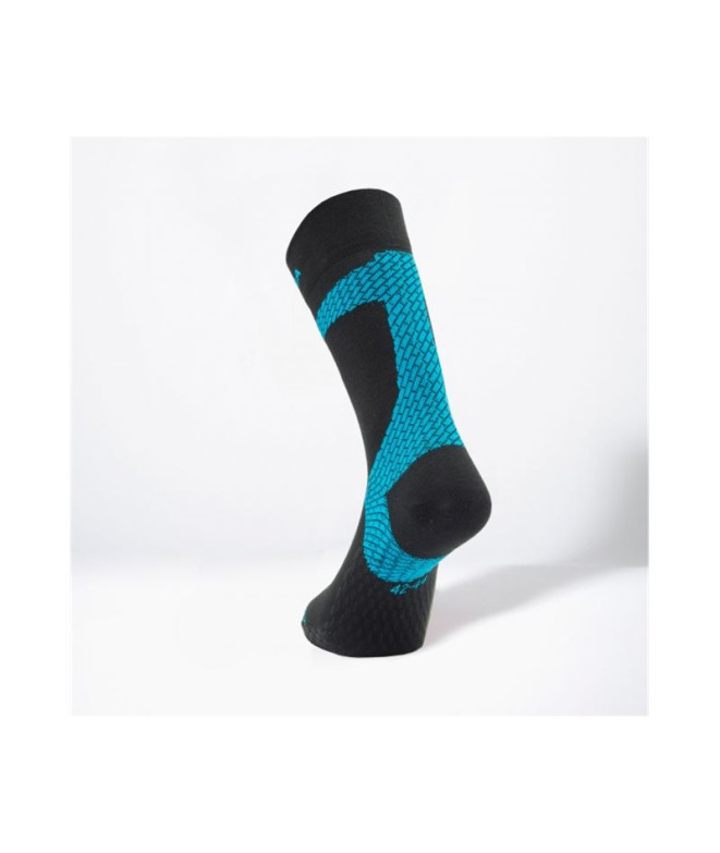 Chaussettes Strap tibial Noir Bleu