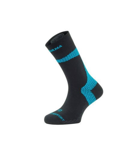 Meias Enforma Achilles Support Preto / Azul