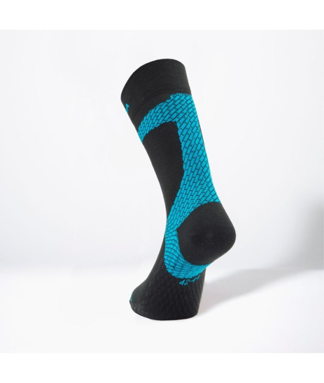 Meias Enforma Achilles Support Preto / Azul