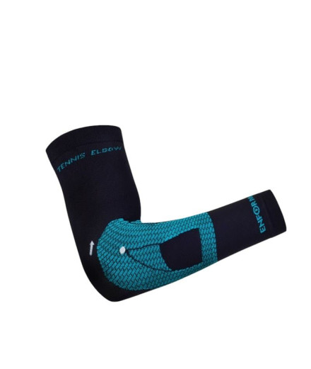 Meias Enforma Cotovelo de Tenista Preto / Azul