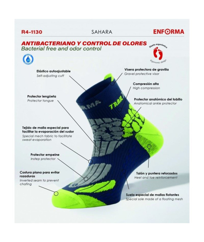 Meias Enforma Sahara Blue