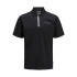 Polo Jack and Jones Jcofusion Pique Black Hombre