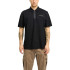 Polo Jack and Jones Jcofusion Pique Black Hombre