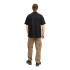 Polo Jack and Jones Jcofusion Pique Black Hombre