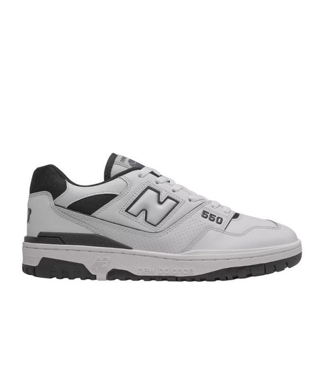 Sapatilhas New Balance Homem 550 Preto/Branco