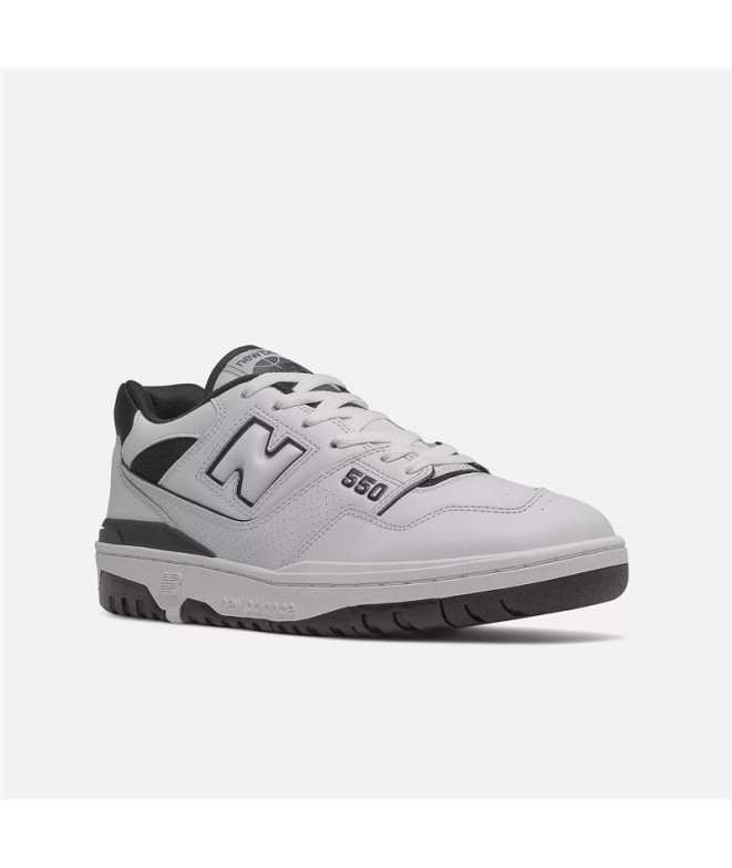 Sapatilhas New Balance Homem 550 Preto/Branco