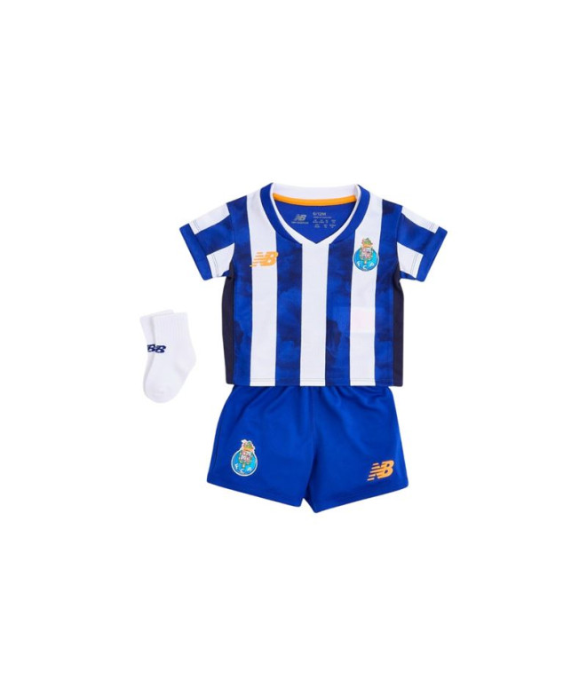 Conjunto Futebol New Balance Kit Infantil de FC Porto Home Azul bebé