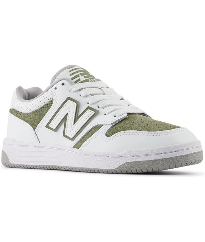 Sapatilhas New Balance Infantil 480 Branco