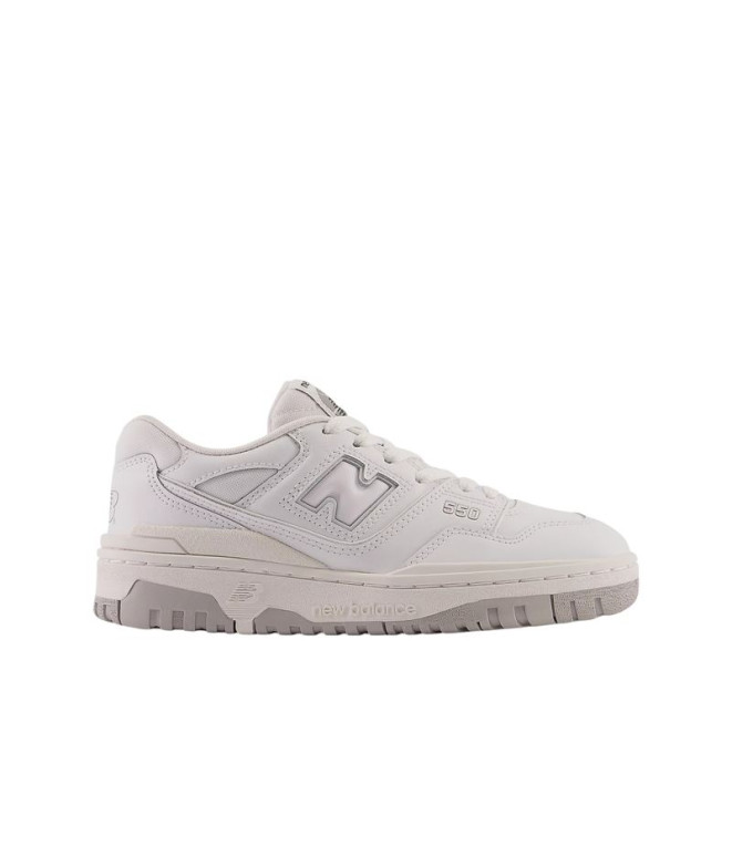 Chaussures New Balance Enfant 550 Blanc