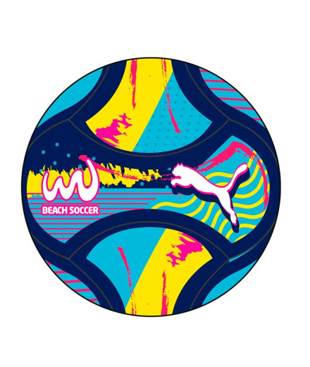 Bola Futebol de Puma Beach Football Ms,Blazing Yellow Mu,...
