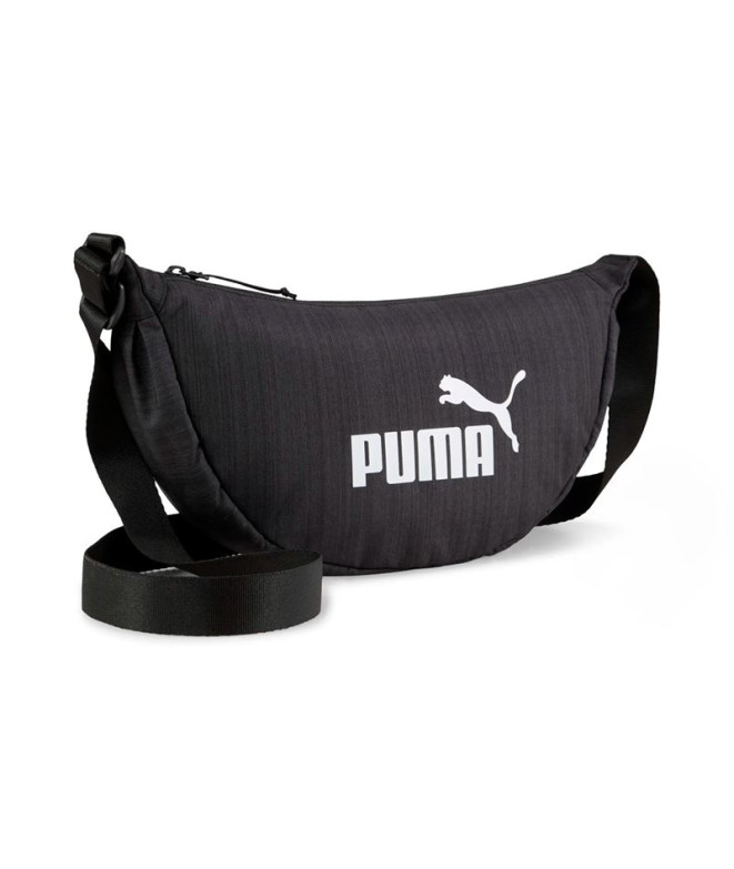 Bolsa de deporte Puma Base Half Moon , Black, Mujer