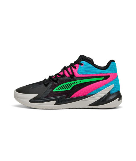 Chaussures Basket-ball de Puma Dagger, Noir Fluro Pink... 2