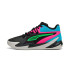 Chaussures Basket-ball de Puma Dagger, Noir Fluro Pink Pes, Homme