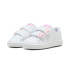 Chaussures Badge Puma Smash 3.0, blanc Magi, Fille