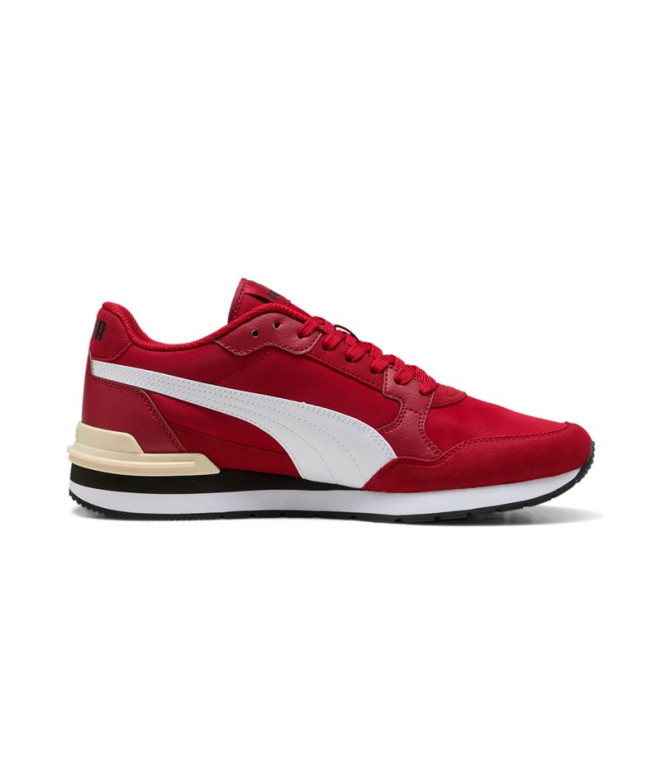 Chaussures Puma St Runner V4 Nl,Dark Crimson Wh, Homme