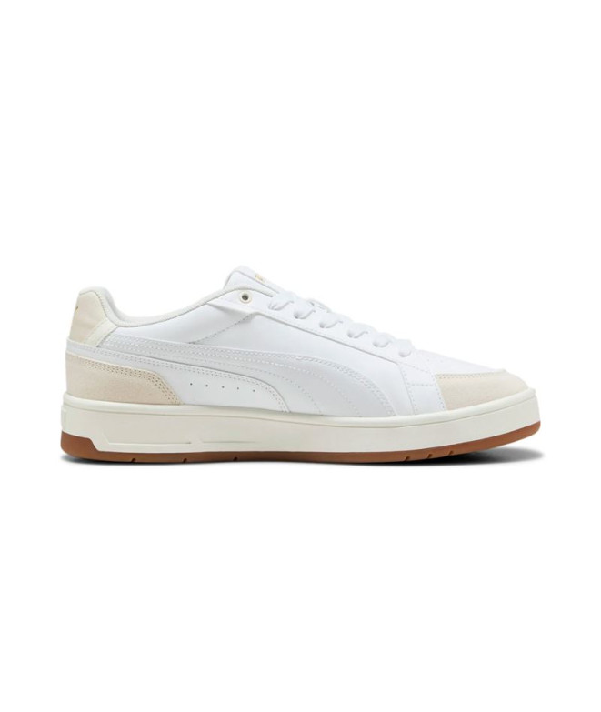 Chaussures Court Puma Classico Sport, Blanc Homme