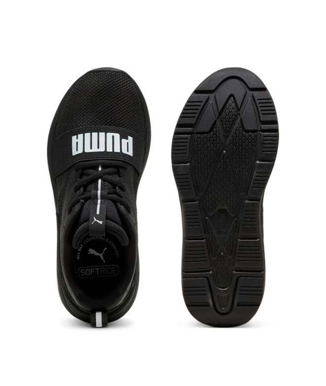 Chaussures Puma Softride Wired 2 , Noir, Enfant