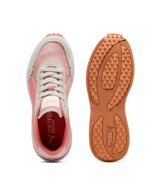 Chaussures Puma R78 Glance,Frosted Ivoryink...