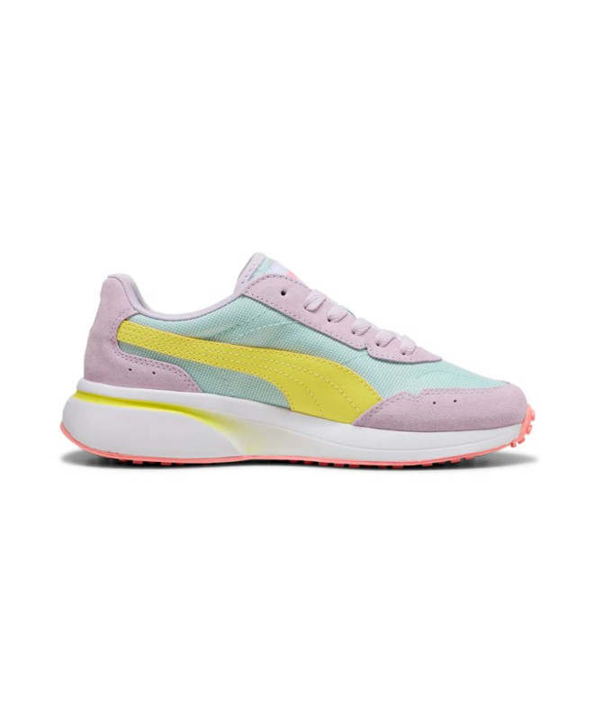 Zapatillas Puma R78 Glance,Lilac Frost Lemon Sherber, Mujer