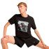 Camiseta de Running Puma Graphics Seasons Uni, Black, Hombre