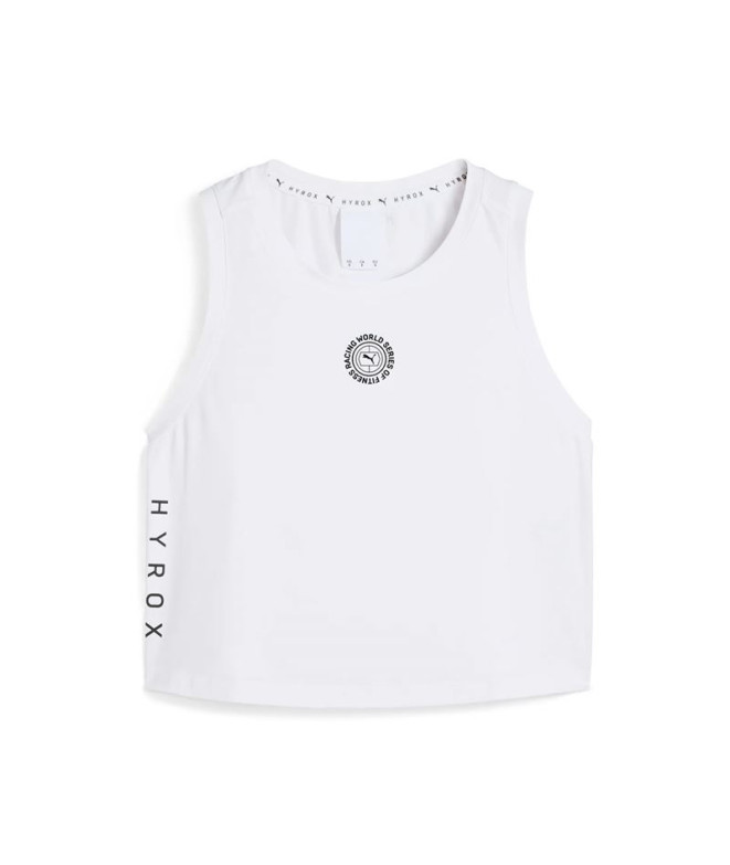 Camiseta Fitness de Puma W X Hyrox Cloud, Whi Mulher