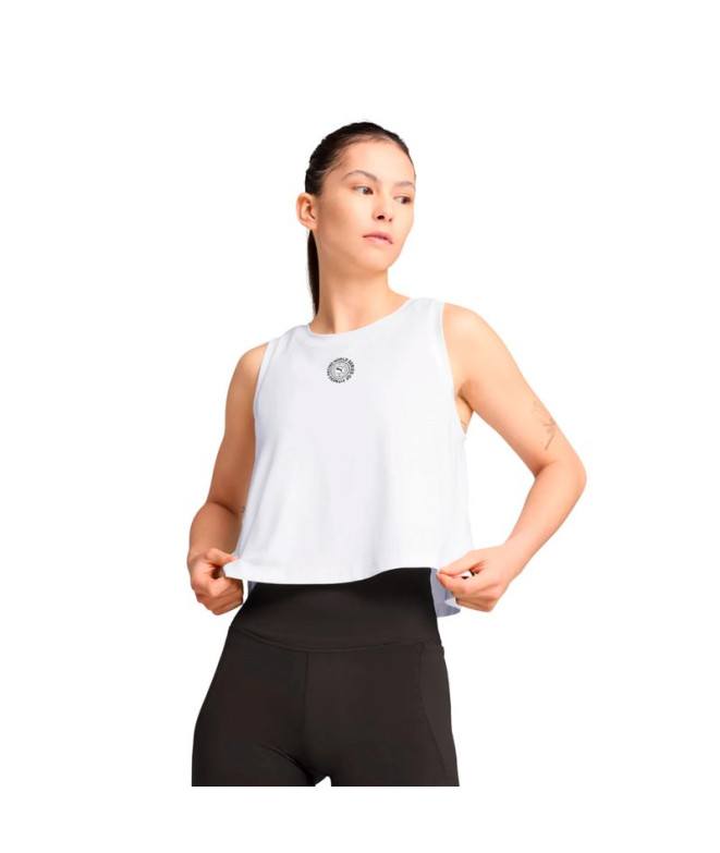Camiseta de Fitness Puma W X Hyrox Cloud, Whi...