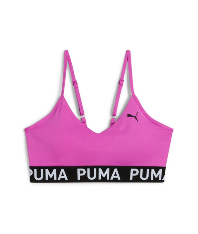 Brassiere de sport Fitness de Puma Move Strong Br, Wild Berry, Femme