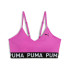 Brassiere de sport Fitness de Puma Move Strong Br, Wild Berry, Femme