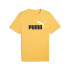 Camiseta Homem T-shirt com logótipo Puma Essentials 2 Color No. 1 Sunny Yellow