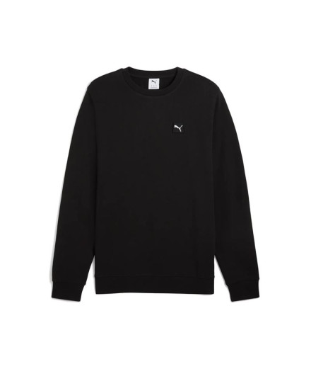 Sudadera Puma Essentials Elevated Crew TR Hombre Black