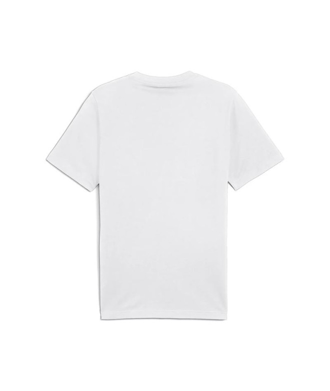 Camiseta Puma Graphics Mountain Tee Hombre White