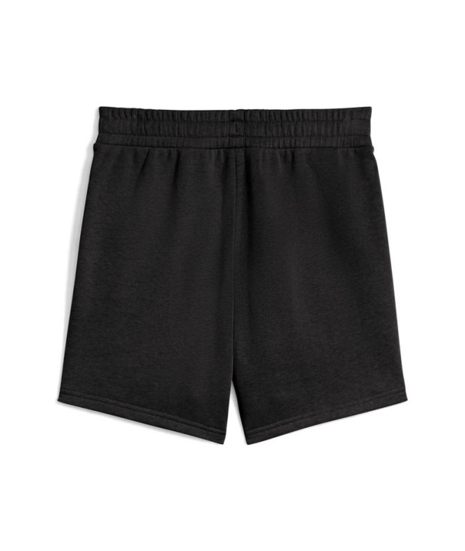 Mallas Puma Essentials Script High-Waist Shorts...