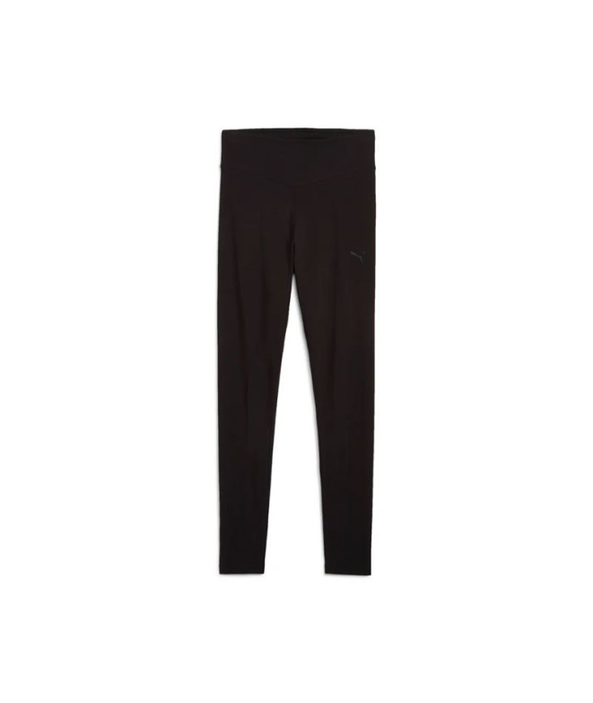 Malhas Leggings Mulher Puma cintura alta preto