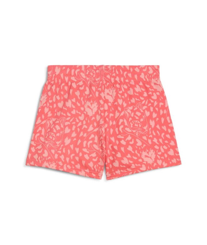 Pantalones Puma Flaming Love Aop Hig Niña Peach...