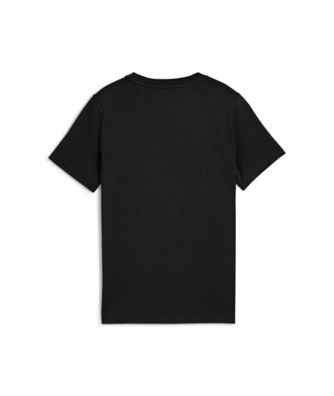 Camiseta Menina Puma Essentials Graphic II G Preto