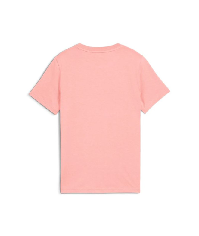 Camiseta Puma Essentials Graphic Ii G,Pink...
