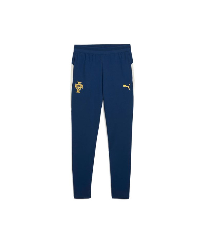 Calça Futebol from Puma Fpf Training Persian Junior Blue/Sugared Almond