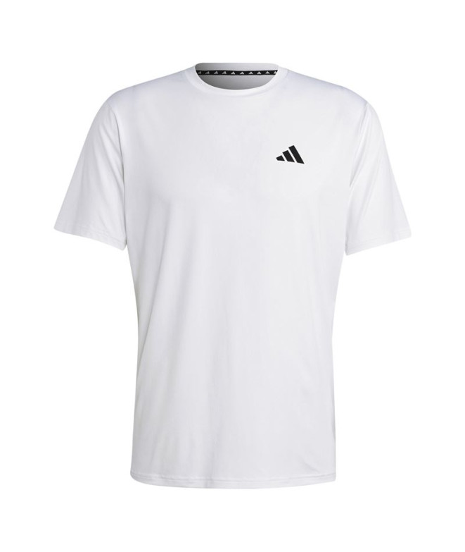 Camiseta Fitness adidas Homem de Tr-Es Stretch White