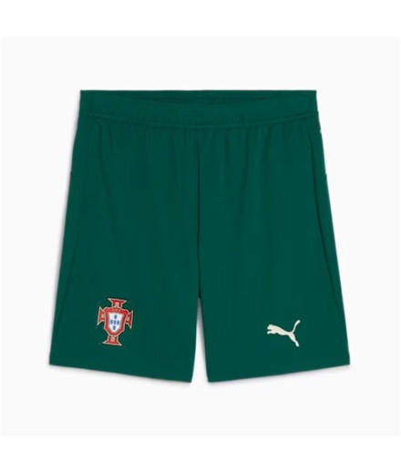 Calça Futebol Homem de Puma Portugal 25 Réplica Verde